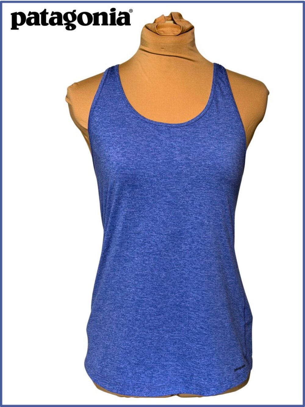 Small EUC - Purple/Blue Patagonia ‘Fleur’ Racerback Tank